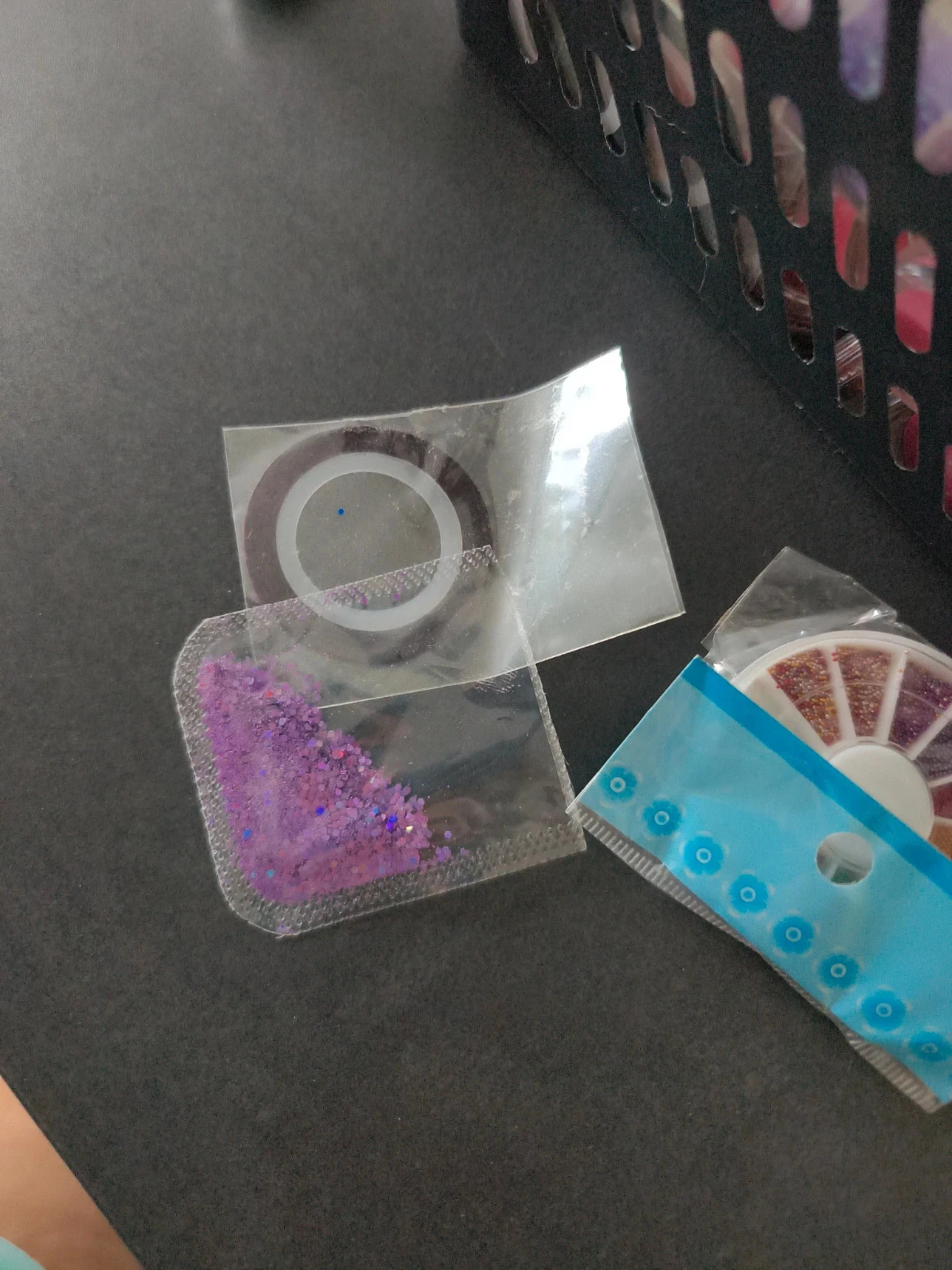 Lote de lentejuelas brillantes para uñas – photo 2